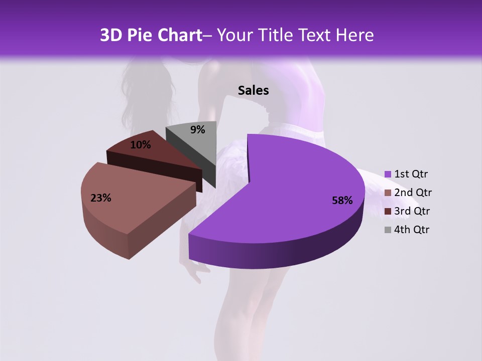 Agility Temptation Girl PowerPoint Template
