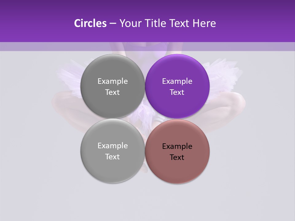 Agility Female Behavior PowerPoint Template