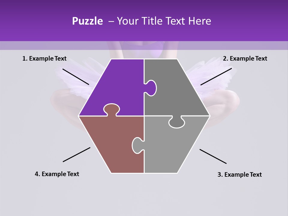 Agility Female Behavior PowerPoint Template