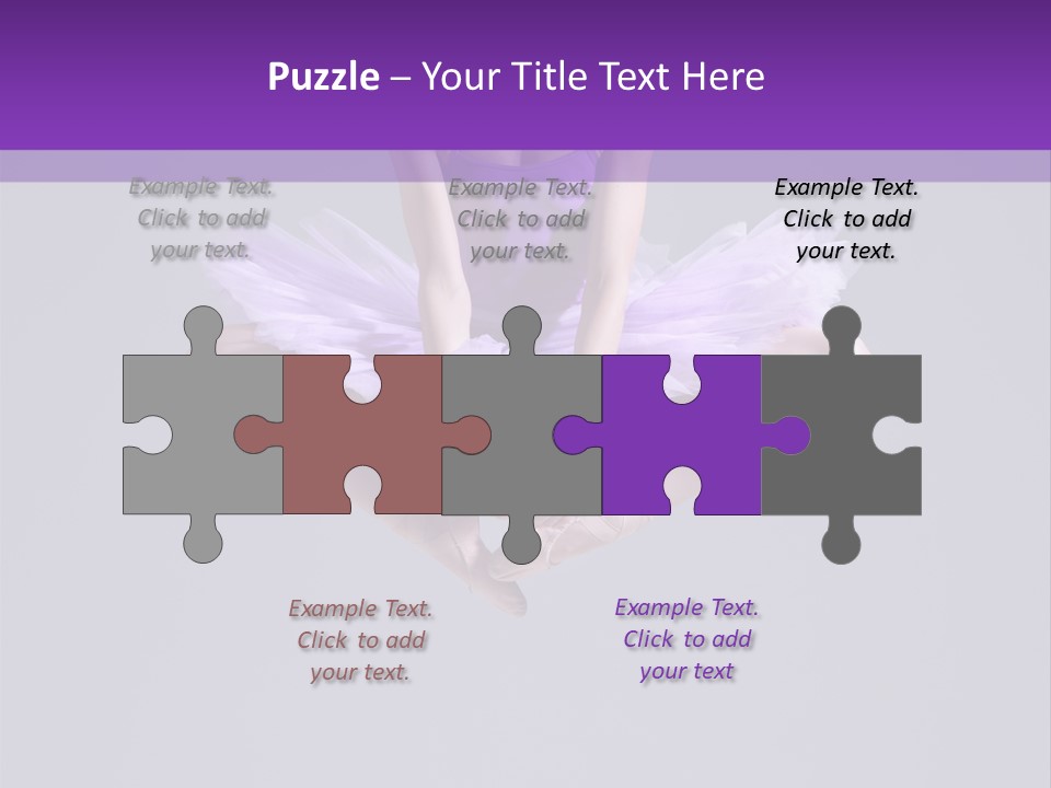 Agility Female Behavior PowerPoint Template