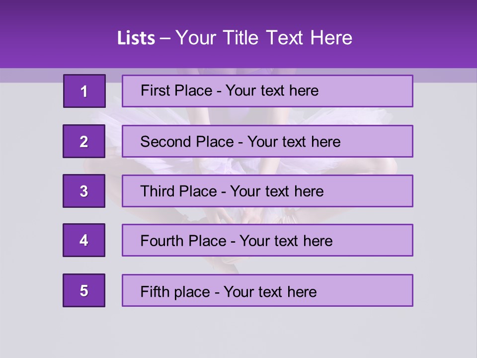 Agility Female Behavior PowerPoint Template
