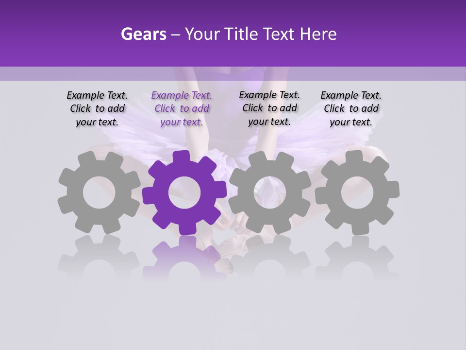 Agility Female Behavior PowerPoint Template