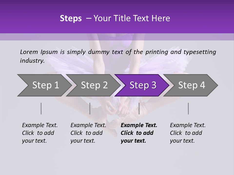 Agility Female Behavior PowerPoint Template
