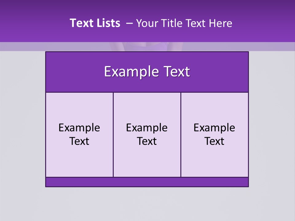 Agility Female Behavior PowerPoint Template
