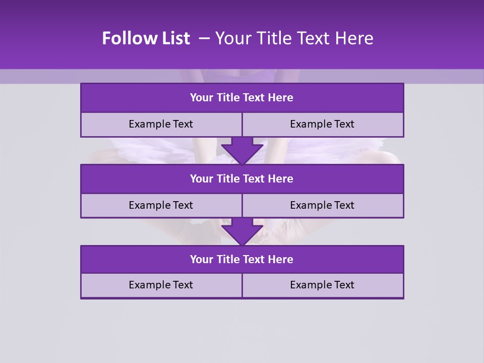 Agility Female Behavior PowerPoint Template