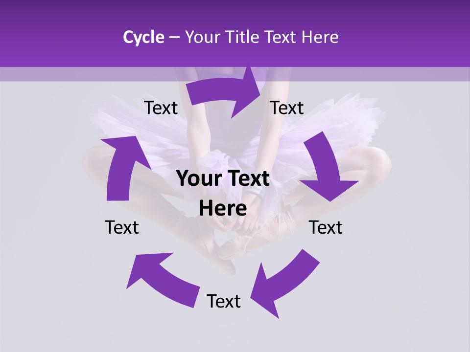 Agility Female Behavior PowerPoint Template