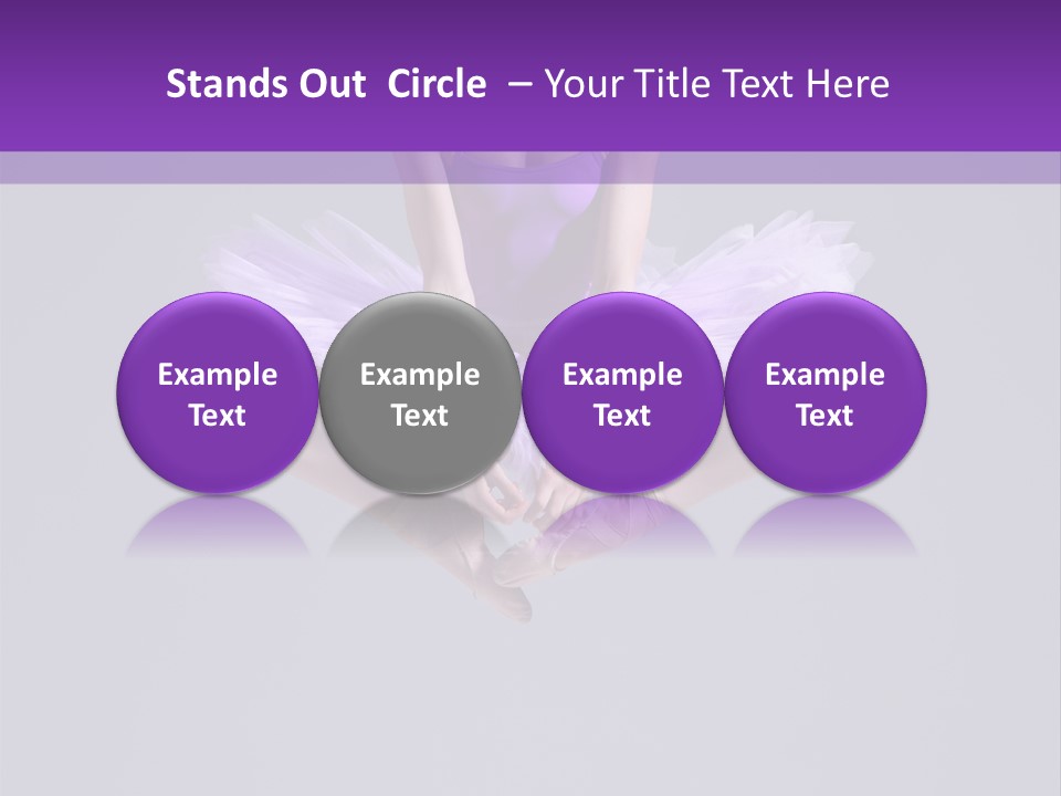 Agility Female Behavior PowerPoint Template