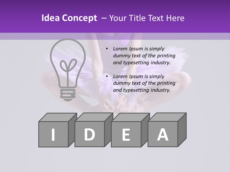 Agility Female Behavior PowerPoint Template