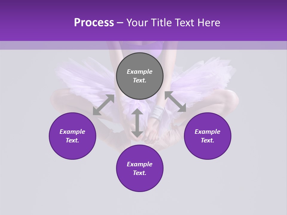 Agility Female Behavior PowerPoint Template