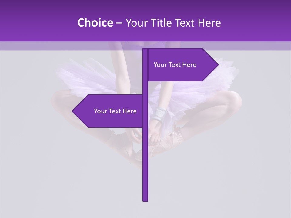 Agility Female Behavior PowerPoint Template