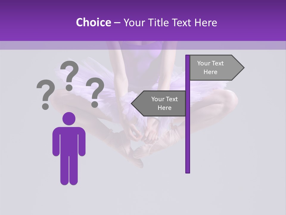 Agility Female Behavior PowerPoint Template