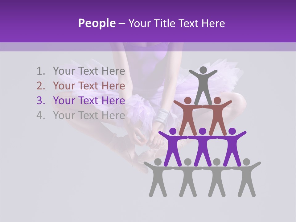 Agility Female Behavior PowerPoint Template