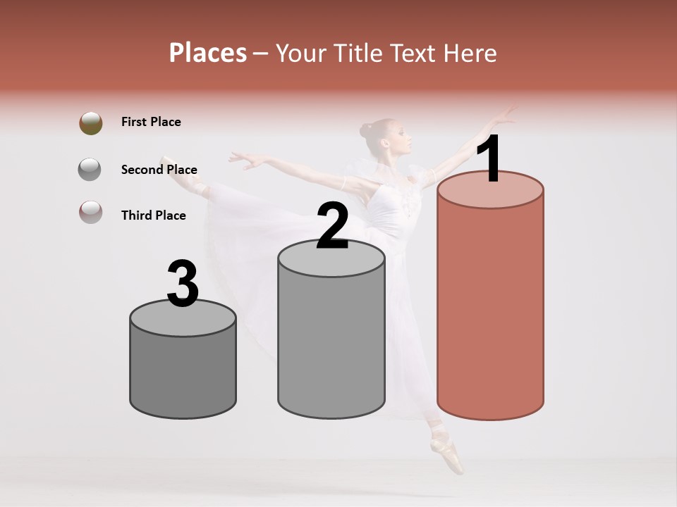 Temptation Elegance Girl PowerPoint Template