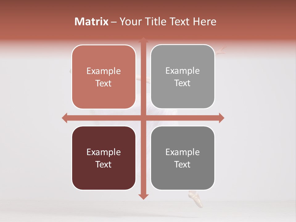 Temptation Elegance Girl PowerPoint Template