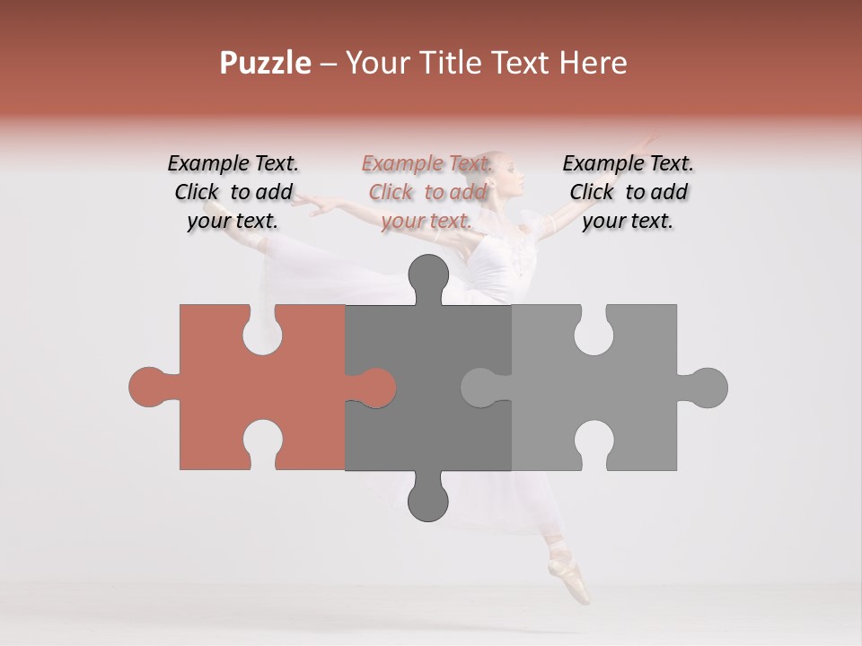 Temptation Elegance Girl PowerPoint Template