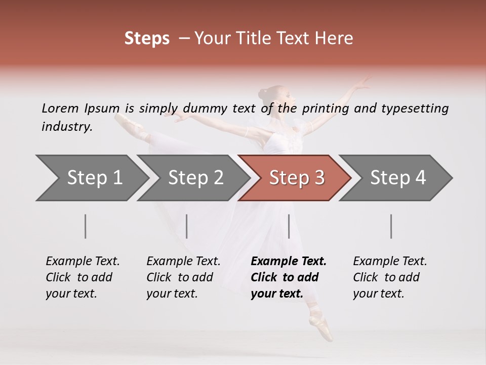 Temptation Elegance Girl PowerPoint Template