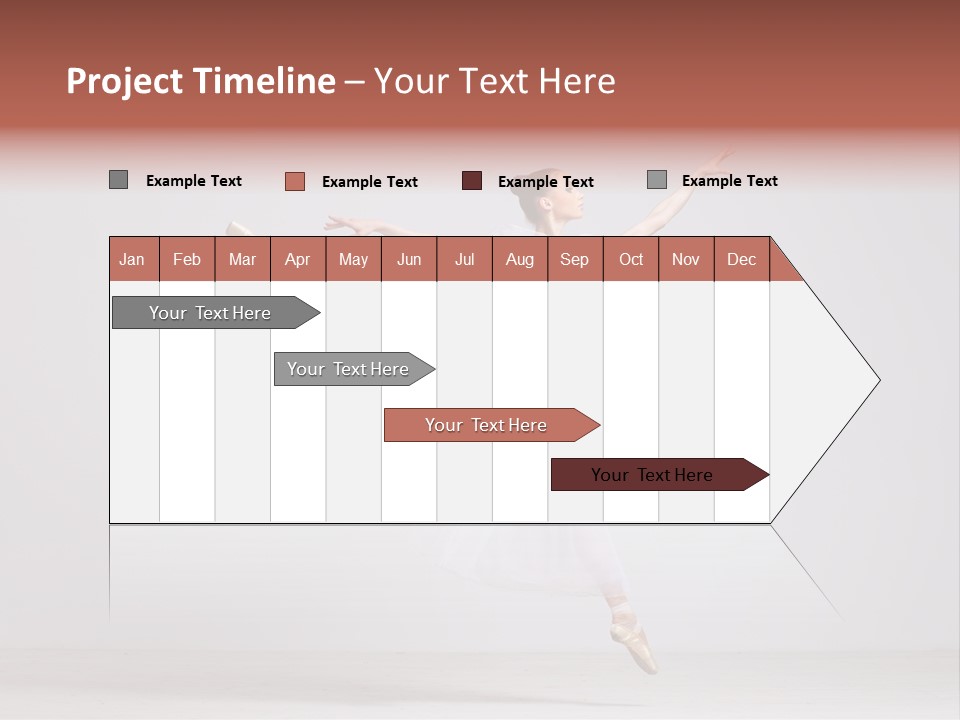 Temptation Elegance Girl PowerPoint Template