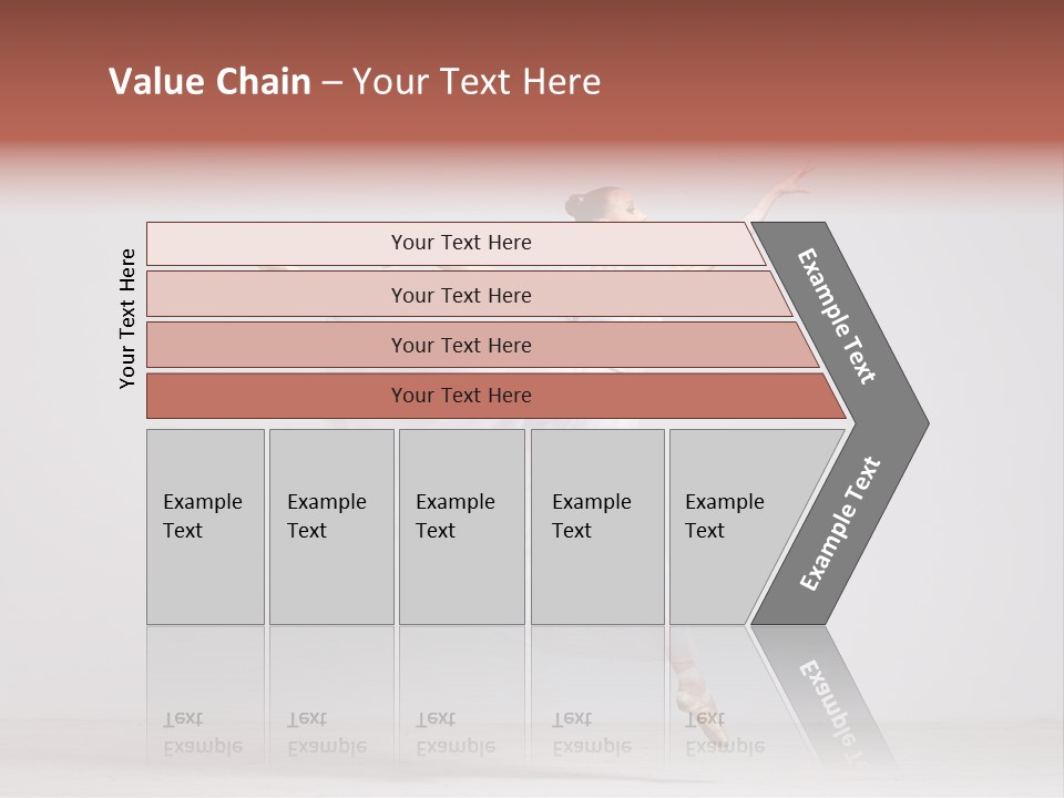 Temptation Elegance Girl PowerPoint Template