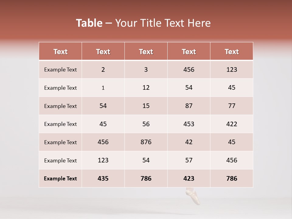 Temptation Elegance Girl PowerPoint Template