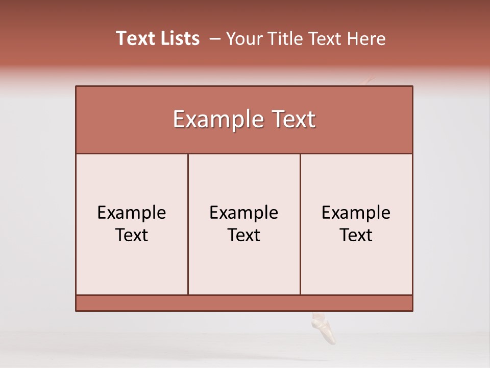 Temptation Elegance Girl PowerPoint Template