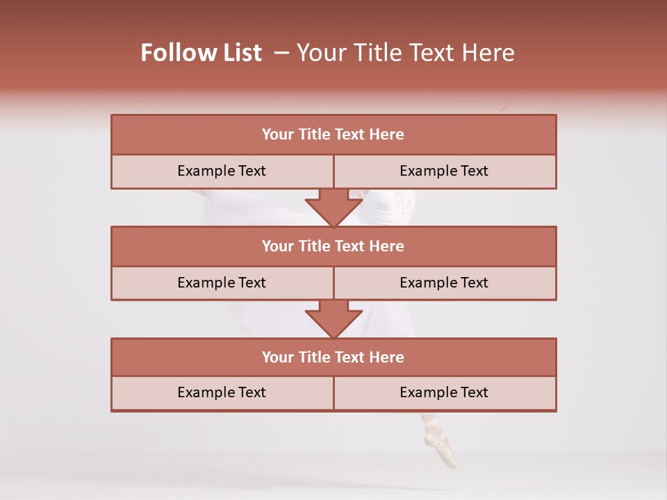 Temptation Elegance Girl PowerPoint Template