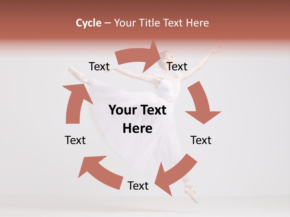 Temptation Elegance Girl PowerPoint Template