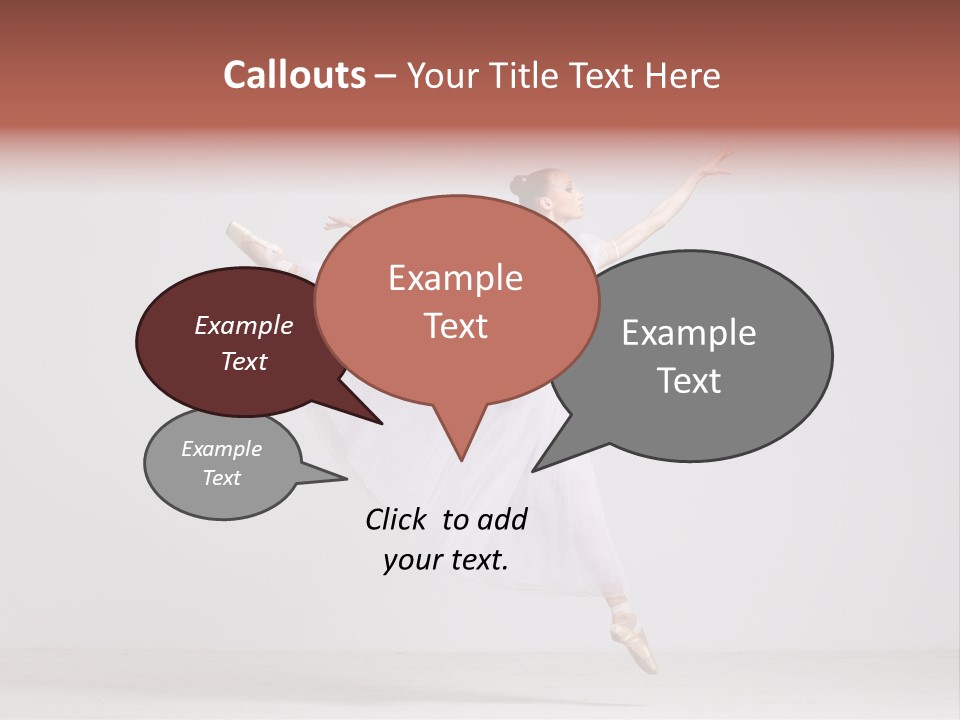 Temptation Elegance Girl PowerPoint Template