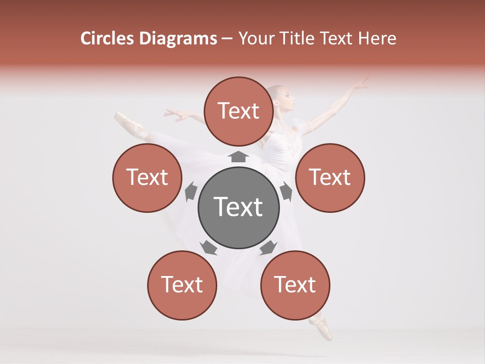 Temptation Elegance Girl PowerPoint Template