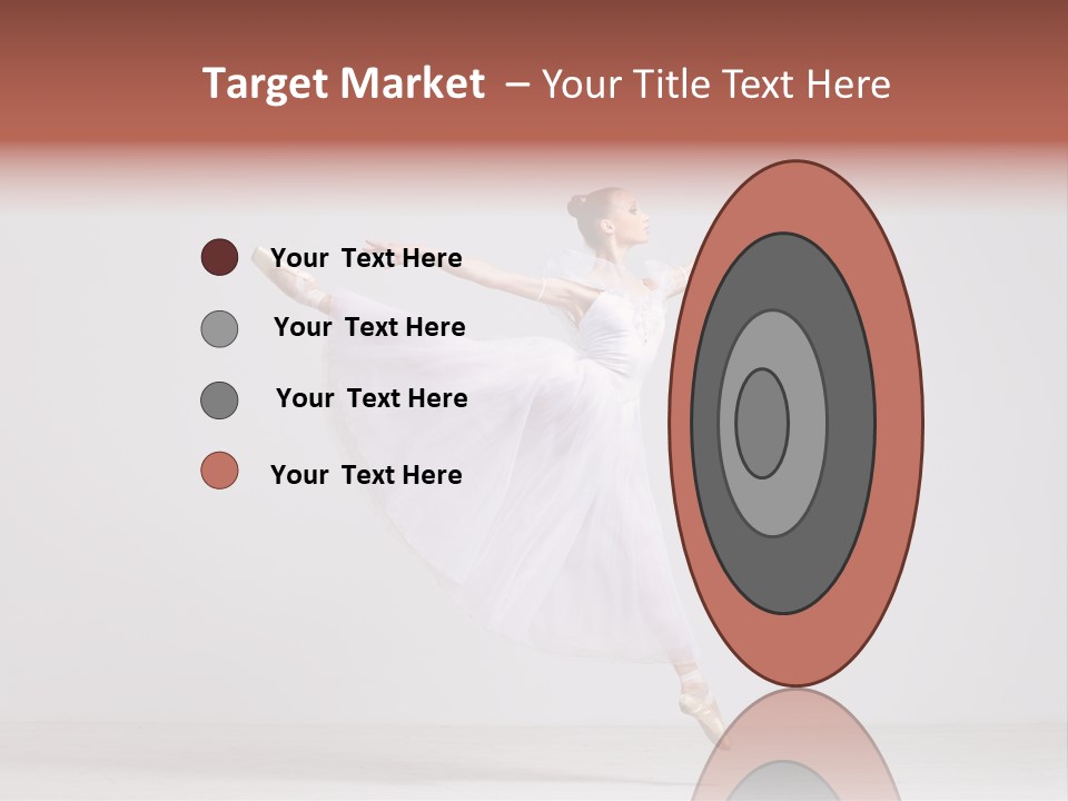 Temptation Elegance Girl PowerPoint Template