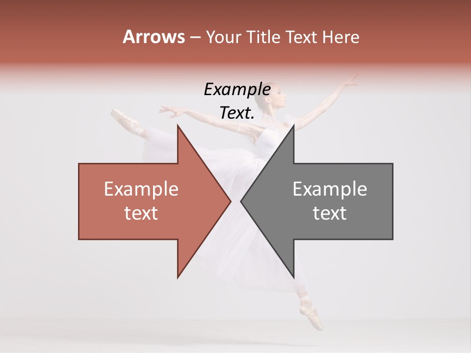 Temptation Elegance Girl PowerPoint Template