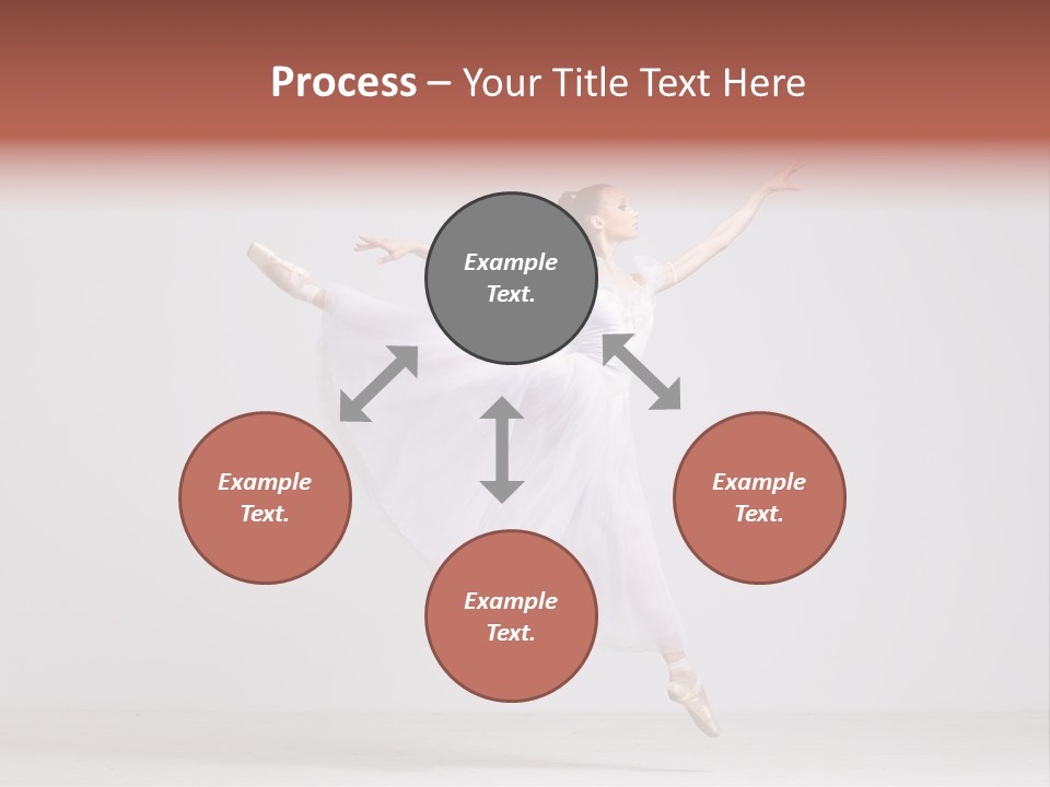 Temptation Elegance Girl PowerPoint Template