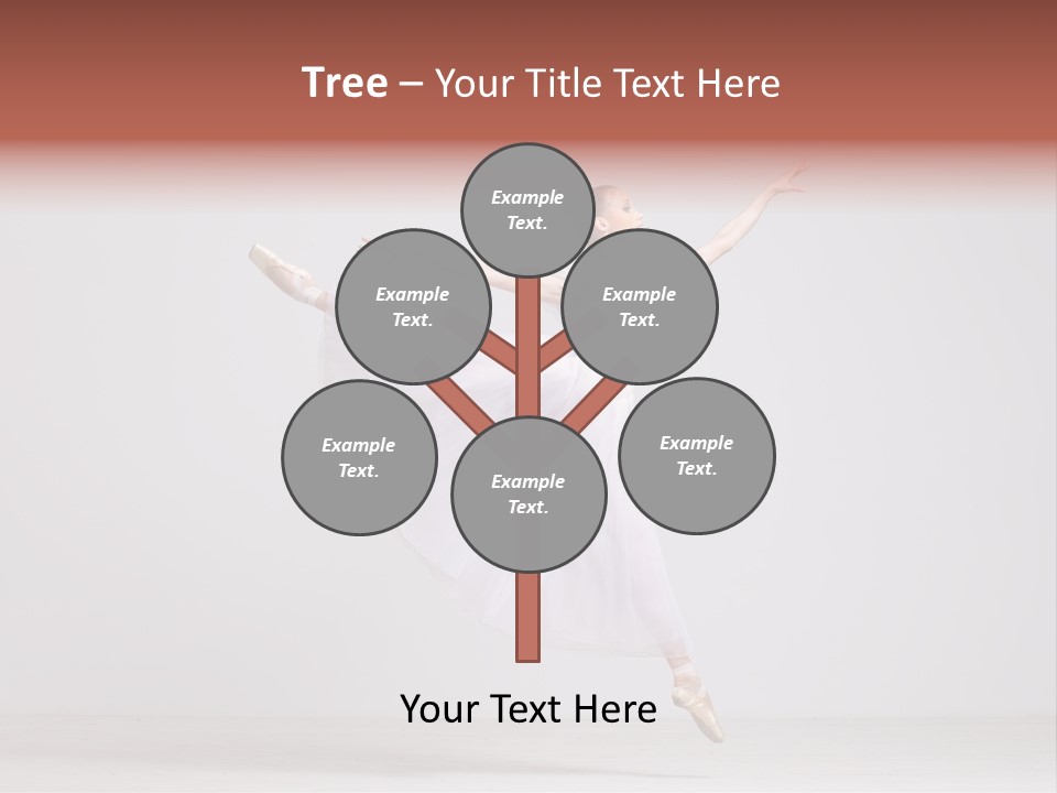 Temptation Elegance Girl PowerPoint Template