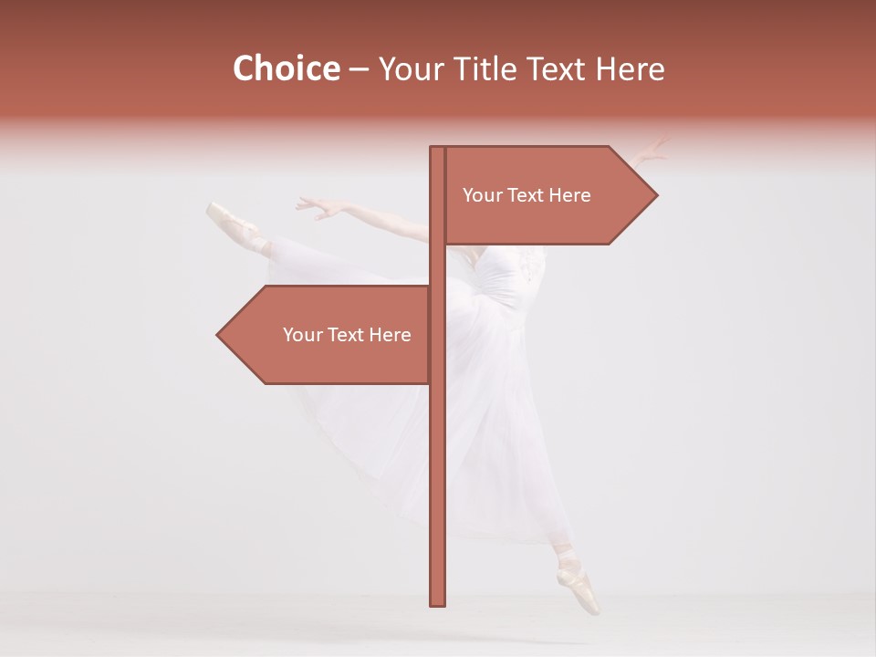 Temptation Elegance Girl PowerPoint Template