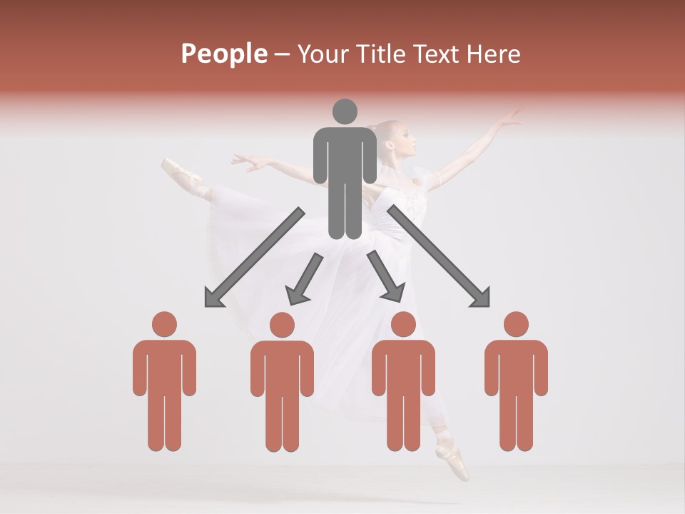 Temptation Elegance Girl PowerPoint Template