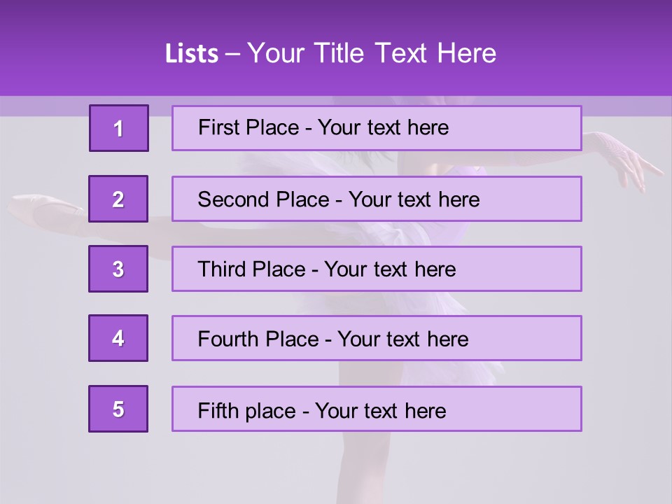 Pose Posing Dance PowerPoint Template