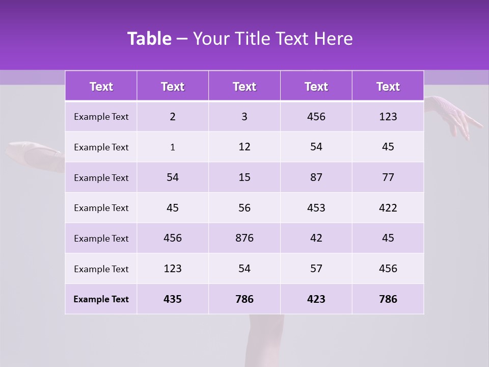 Pose Posing Dance PowerPoint Template