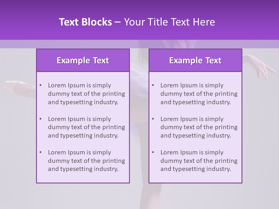 Pose Posing Dance PowerPoint Template