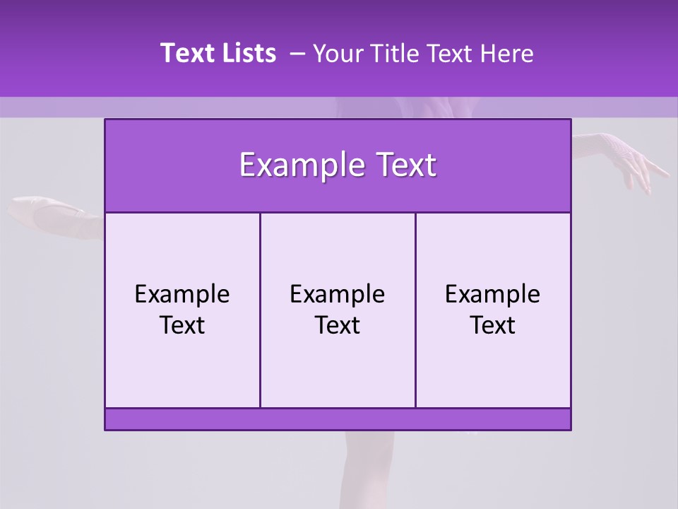 Pose Posing Dance PowerPoint Template