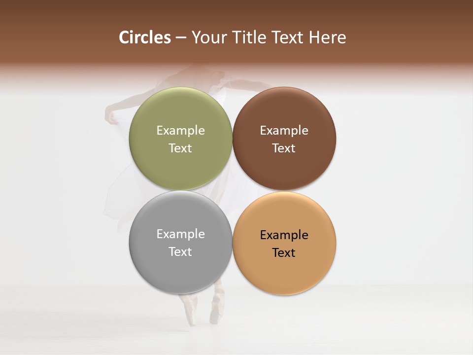 Temptation Cheerful Female PowerPoint Template