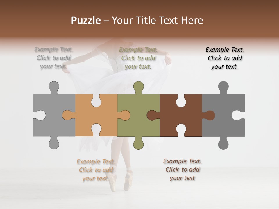 Temptation Cheerful Female PowerPoint Template