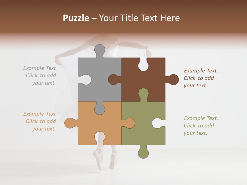 Temptation Cheerful Female PowerPoint Template