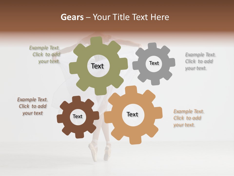 Temptation Cheerful Female PowerPoint Template