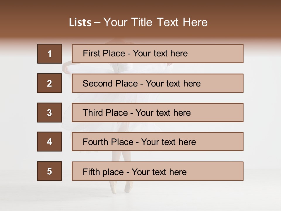 Temptation Cheerful Female PowerPoint Template