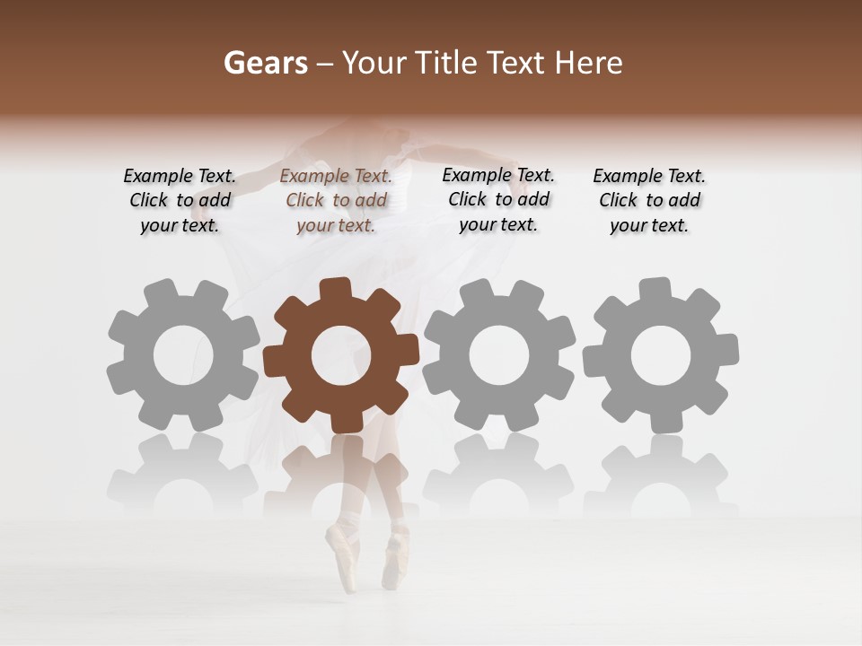 Temptation Cheerful Female PowerPoint Template