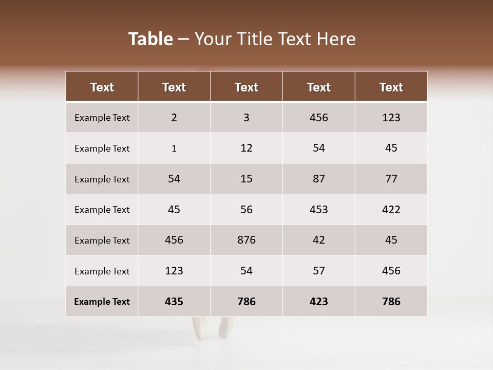 Temptation Cheerful Female PowerPoint Template