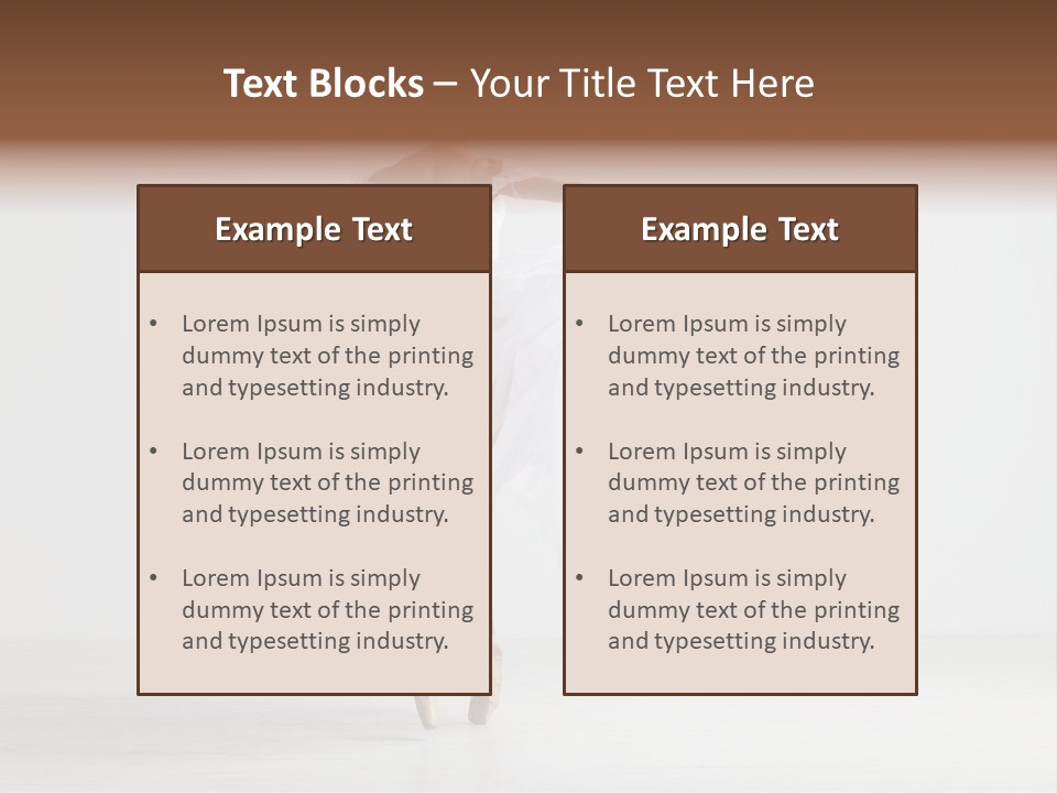 Temptation Cheerful Female PowerPoint Template