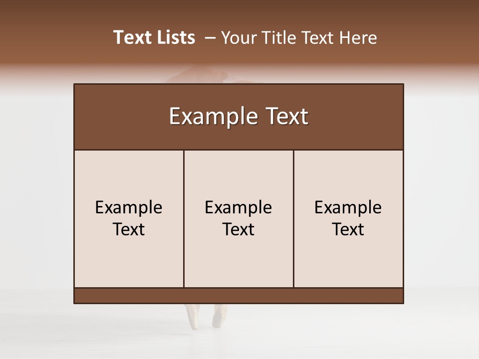 Temptation Cheerful Female PowerPoint Template