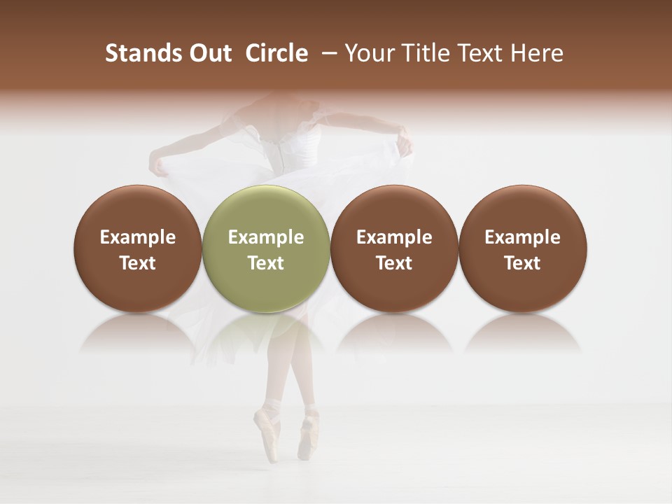 Temptation Cheerful Female PowerPoint Template