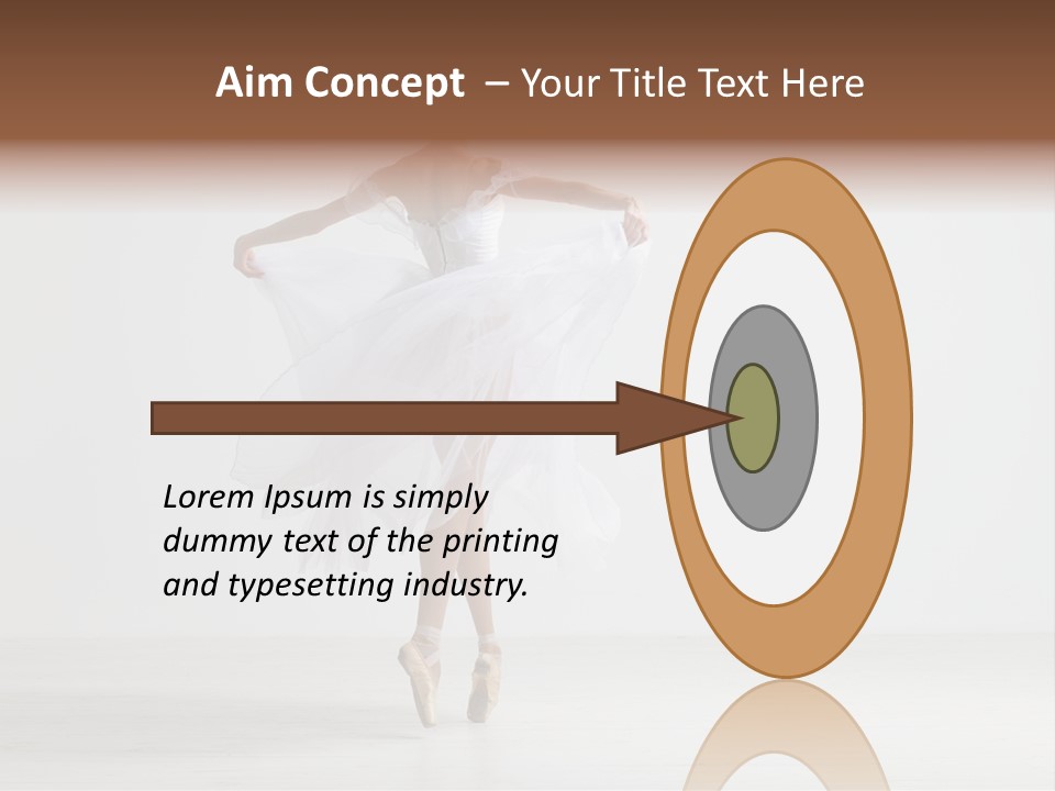 Temptation Cheerful Female PowerPoint Template