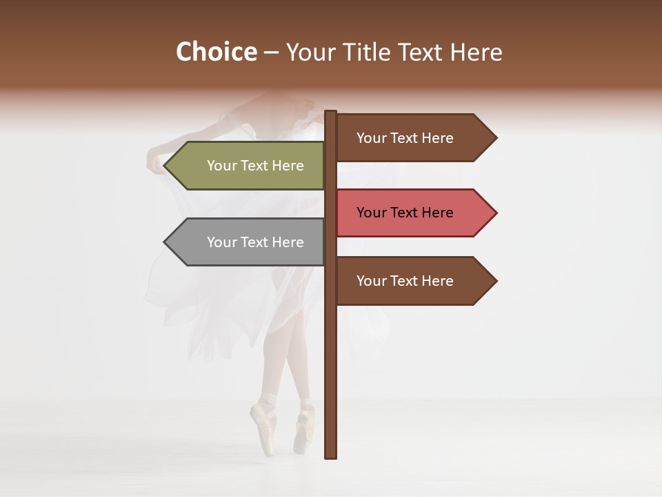 Temptation Cheerful Female PowerPoint Template